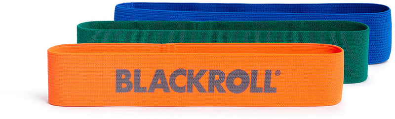 Load image into Gallery viewer, Blackroll loop band set 3er - fitness bands set
