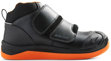 Blåkläder asfaltschoen elite 2459 s2 p hoog | zwart oranje | maat 47 - 00.183.010.47