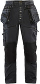 Blåkläder baggy denim stretch x1900 19991141 | marineblauw zwart | maat c146 - 7330509459232