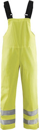 Blåkläder bretelregenbroek high-vis level 3 13862005 | high-vis geel | maat xs - 7330509569849
