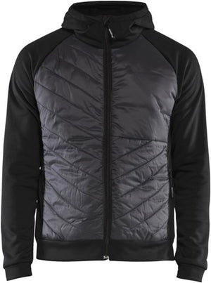 Blåkläder hybride sweater 34632526 | zwart donkergrijs | maat xs - 7330509713518
