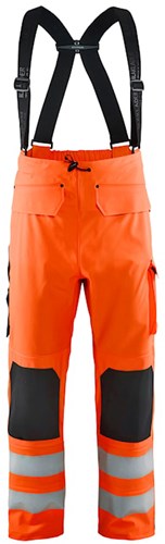 Blåkläder regenbroek high-vis level 3 13062005 | high-vis oranje | maat s - 7330509659724