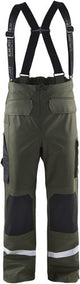 Blåkläder regenbroek level 2 13052003 | army groen | maat xs - 7330509570791