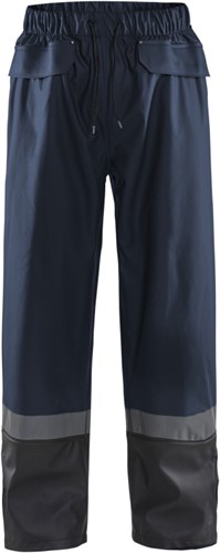 Blåkläder regenbroek level 2 13222003 | donker marineblauw zwart | maat m - 7330509655986