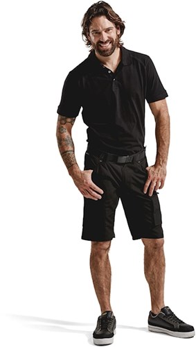 Blåkläder service short stretch 14491845 | zwart | maat 56 - 7330509535912