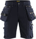 Blåkläder short 4-weg stretch x1900 19881644 | donker marineblauw zwart | maat 50 - 7330509687666