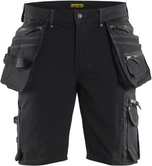 Blåkläder short 4-weg stretch x1900 19881644 | zwart | maat 54 - 7330509687840