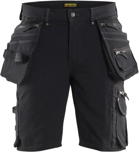 Blåkläder short 4-weg stretch x1900 19881644 | zwart | maat 58 - 7330509687864
