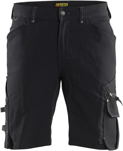 Blåkläder short 4-weg stretch x1900 zonder spijkerzakken 19871644 | zwart | maat 44 - 7330509688434