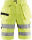 Blåkläder short high-vis 15351811 | high vis geel | maat 54 - 7330509568439