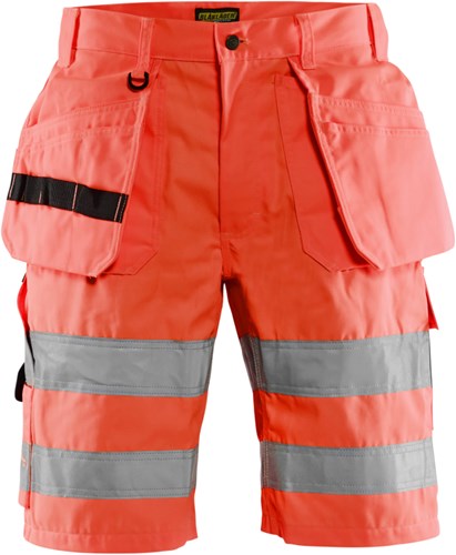 Blåkläder short high-vis 15351811 | high vis rood | maat 56 - 7330509616932