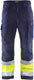 Blåkläder softshell werkbroek high-vis 15622517 | marine high vis geel | maat 62 - 7330509586068