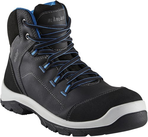 Blåkläder veiligheidsschoen 2434 s3 hoog | zwart blauw | maat 38 - 00.183.002.41