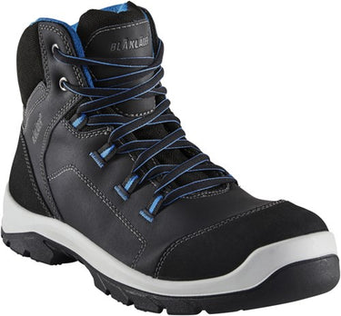 Blåkläder veiligheidsschoen 2434 s3 hoog | zwart blauw | maat 44 - 00.183.002.45