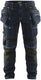 Blåkläder werkbroek denim stretch x1900 19901141 | zwart zwart | maat c48 - 7330509801314