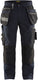 Blåkläder werkbroek met stretch 15901343 | donker marineblauw zwart | maat c150 - 7330509621745