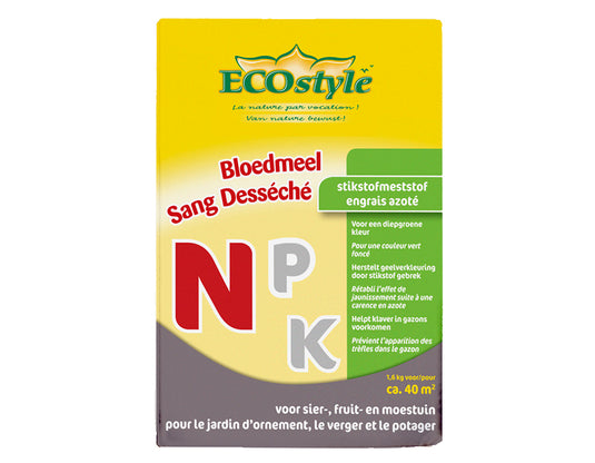 Ecostyle bloedmeel korrels - 1,6kg