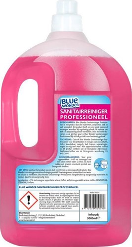 Afbeelding laden in galerijviewer, Hg blue wonder professioneel sanitairreiniger 3000ml - 10910623
