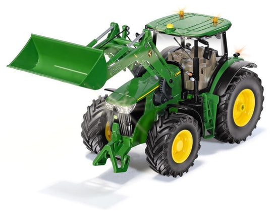 Siku bluetooth john deere 7310r met voorlader