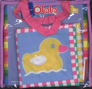 Bongers speelgoed baby's kijkboek van stof helpt bij het ontwikkelen van uw kind