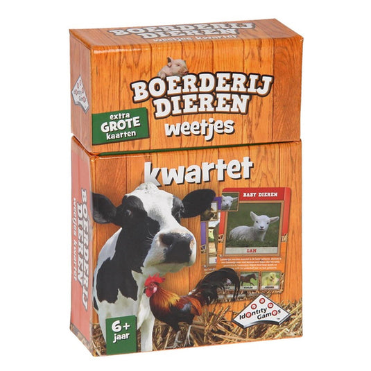 Identity games idgames weetjes kwartet boerderijdieren