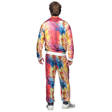 Boland Disco dude trainingspak heren multicolor maat XL