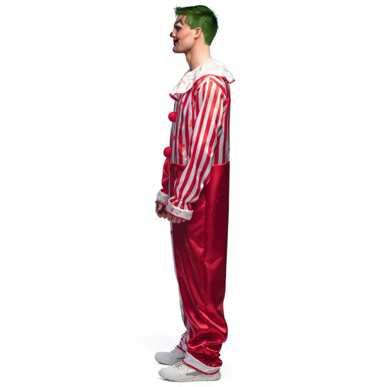 Load image into Gallery viewer, Boland Killer clown kostuum heren rood wit maat 50 52 (M)

