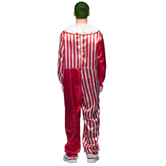 Load image into Gallery viewer, Boland Killer clown kostuum heren rood wit maat 58 60 (XXL)
