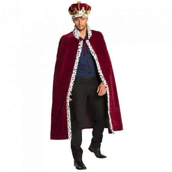 Load image into Gallery viewer, Boland Kostuumset Majesteit unisex polyester rood one-size
