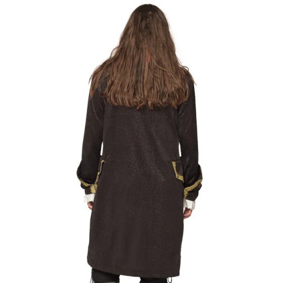 Load image into Gallery viewer, Boland Piratenjas Polyester Heren Zwart goud maat XL (54)
