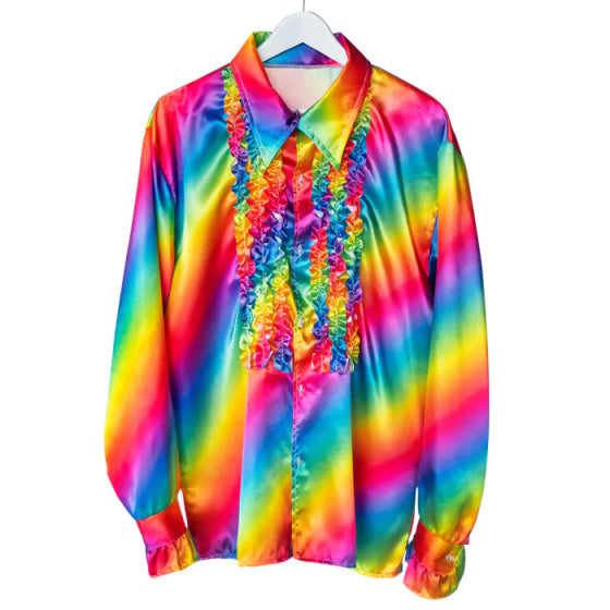 Load image into Gallery viewer, Boland St. Party Shirt Regenboog maat XL
