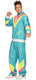 Boland retro trainingspak heren polyester blauw maat xl