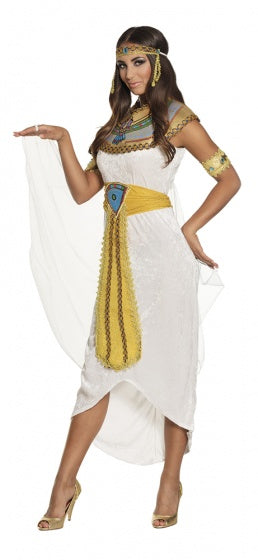 Load image into Gallery viewer, Boland Verkleedpak Anuket Dames Wit Maat 40 42

