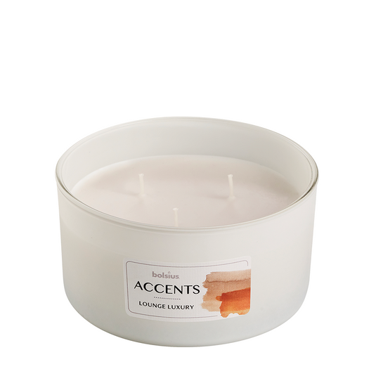 Bolsius geurglas accents multi lont lounge luxury 75 137mm