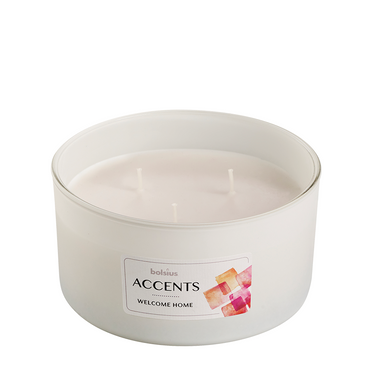 Bolsius geurglas accents multi lont welcome home 75 137mm