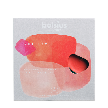 Bolsius true love geur-waxinelichtjes 18 stuks
