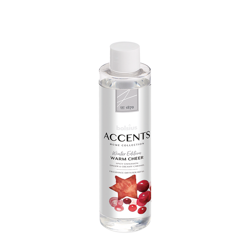 Laden Sie das Bild in Galerie -Viewer, Bolsius geurverspreider accents warm cheer refill 200ml

