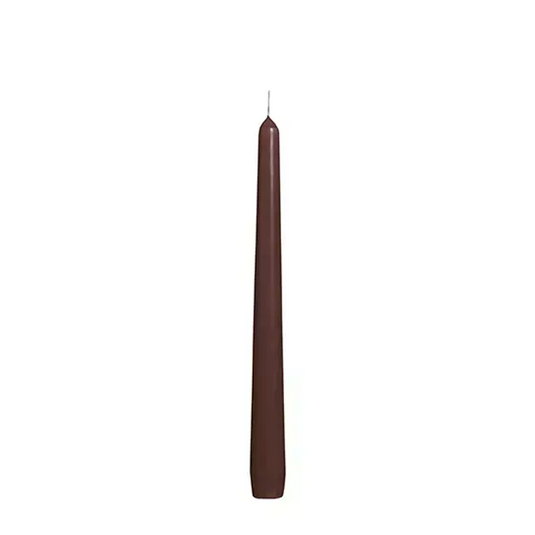Bolsius gotische kaars kastanjebruin 245 24mm