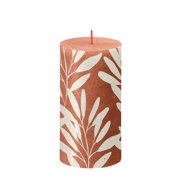 Ty bolsius rustieke kaars silhouette rus pink 130 68mm