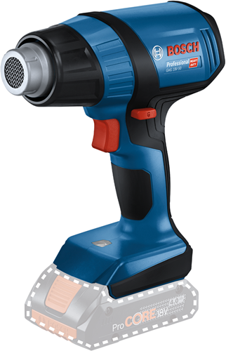 Bosch blauw ghg 18v-50 professional accu-heteluchtpistool | 18 v | 300 - 500 °c | l-boxx - 06012a6501