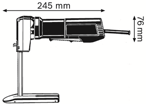 Chargez l'image dans la visionneuse de la galerie, Bosch blauw bosch professional - schuimrubberzaagmachine gsg 300 (schaaf, voetplaat gemonteerd, zaagbladen niet inbegrepen)
