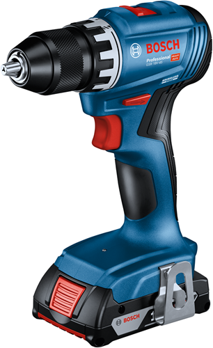 Load image into Gallery viewer, Bosch blauw gsr 18v-45 professional | accuschroefboormachine | 2 x 2,0 ah accu + oplader | in l-boxx 136 + inlay 06019k3203
