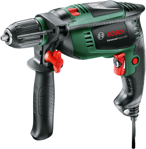 Load image into Gallery viewer, Bosch groen universalimpact 800 klopboormachine in koffer - 800w - 0603131100

