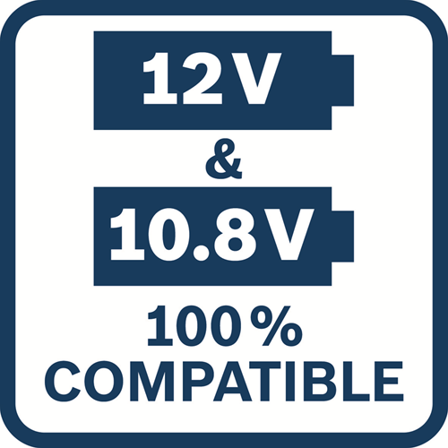 ギャラリービューアに画像をロードする, Bosch blauw bosch professional starterset 2x gba 12v accu 2.0ah + snellader gal 12v-40 - 1600a019r8
