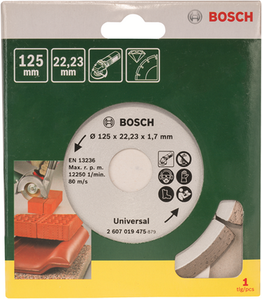 Bosch accessoires bosch diamantschijf - 125 mm