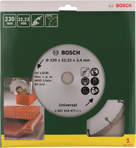 Load image into Gallery viewer, Bosch accessoires diamantschijf universeel | 230mm - 2607019477
