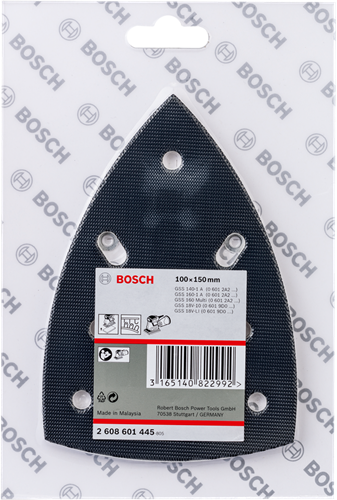Afbeelding laden in galerijviewer, Bosch accessoires schuurplateau delta voor velcro 100x150
