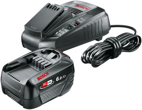 Load image into Gallery viewer, Bosch groen bosch accessoires 1600a00zr8 | starterset | 18v | 1 x 6.0 ah accu + al1830 cv lader 1600a00zr8
