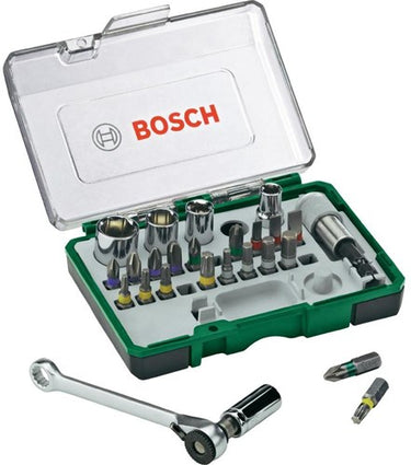 Bosch accessoires bosch schroefbit ratelset - 27 delig