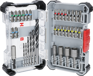 Bosch accessoires 35-delige set boor en schroefbit mixed for wood (displayvariant) - 2607017725